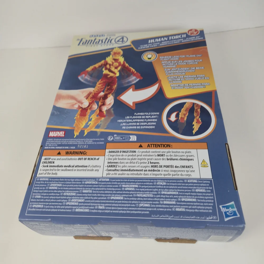 Marvel Studios Fantastic 4 First Steps- Titan Hero Series HUMAN TORCH 10